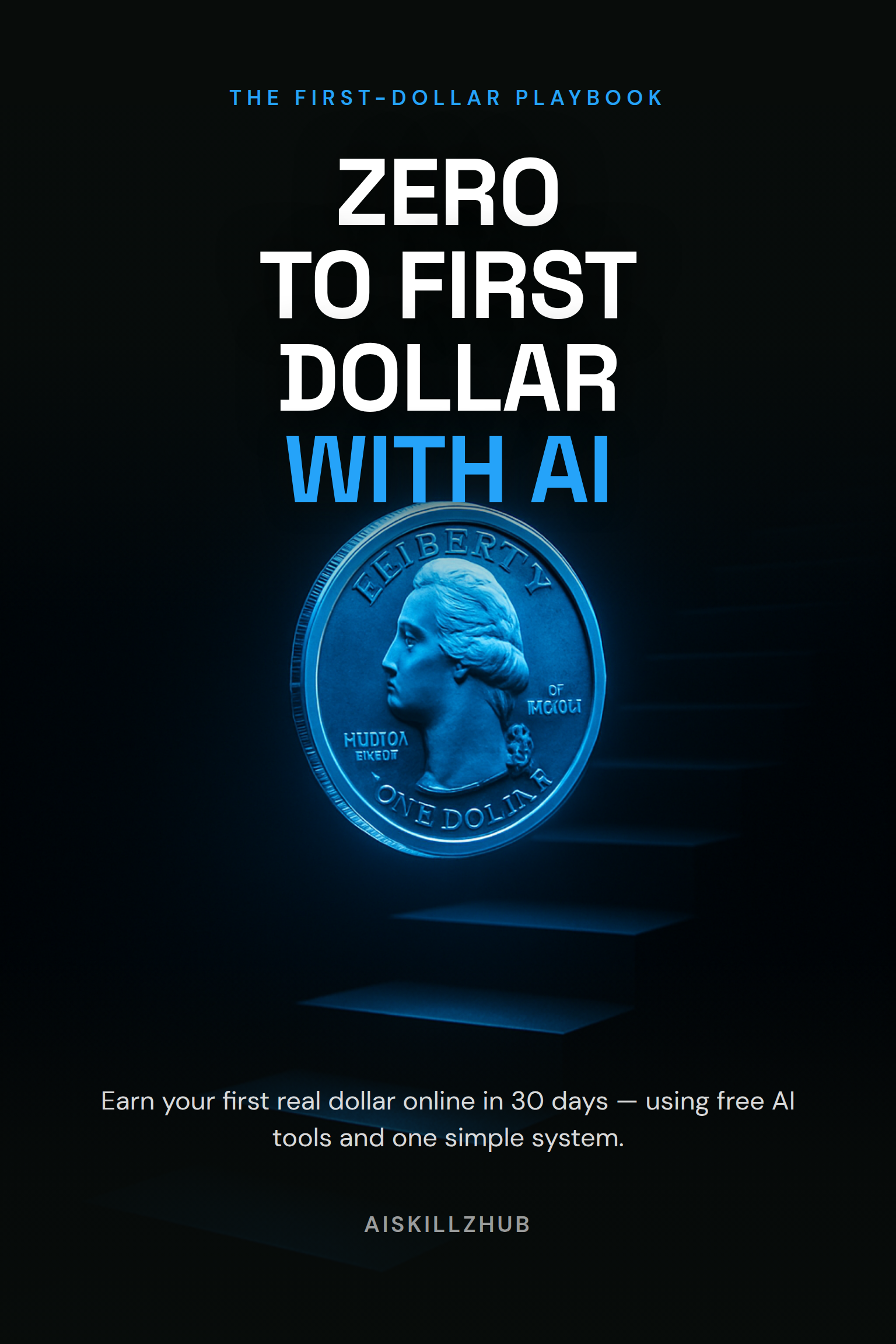 Zero to First Dollar With AI — book cover